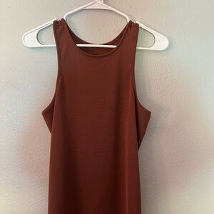 Women's Sleeveless Rust Top